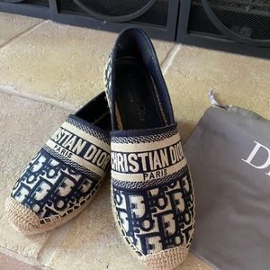 Authentic Dior Granville Espadrilles